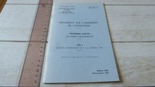 Reglement infanterie inf 401 - infanterie,
