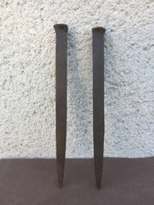 Anciennes dents de herse