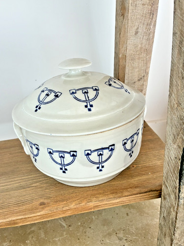 Grande soupière ancienne - , en