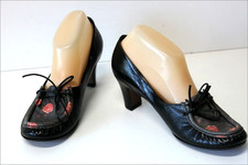 UAD MEDANI Escarpins Cuir Noir