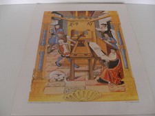 ANCIENNE PLANCHE AFFICHE