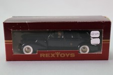 LE7773 REXTOYS 1/43 Voiture Cadillac V16 Coupé Pape S.S. Pie XII 1938 1940 noir