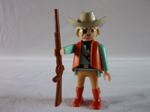 Playmobil cow boy far - boy, west
