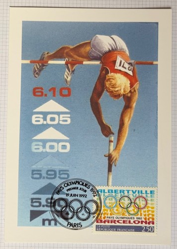 Carte postale premier - carte, jour