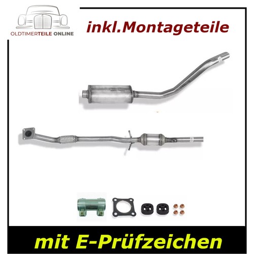 Inox pot catalytique neuf - inox, pour