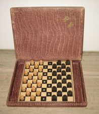 Ancien Jeu de Dames Damier de
