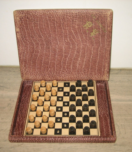 Ancien jeu dames - jeu, de