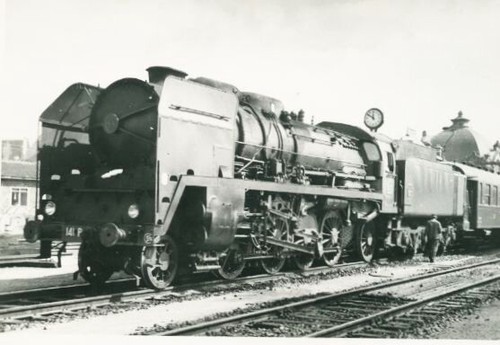 Locomotive photo originale - ,