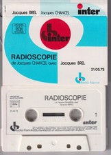 Jacques Brel  rare cassette K7