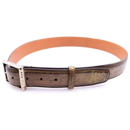 Berluti brown leather square - berluti,