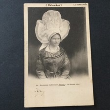 CPA 14 Coiffe Bayeux Coiffure Le Bonnet Rond 1903 Hat Mode