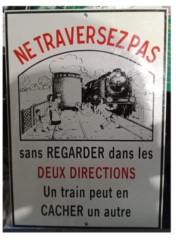 Belle plaque émaillée - , de