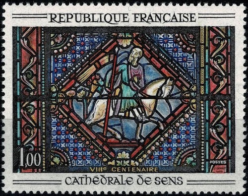 France 1964 vitrail - france,