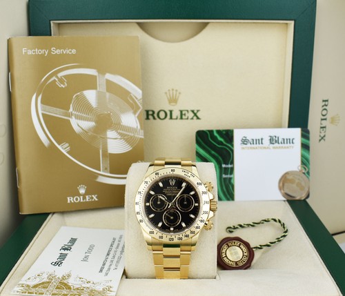 Rolex 40mm 18kt gold daytona - 40mm,