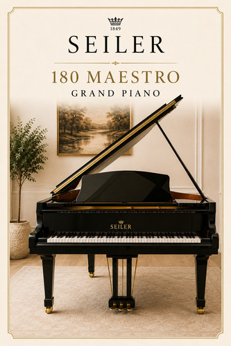 Seiler 180 grand piano - piano, |
