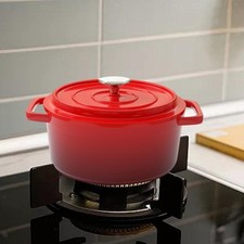 Pot d'émail en fonte Pot