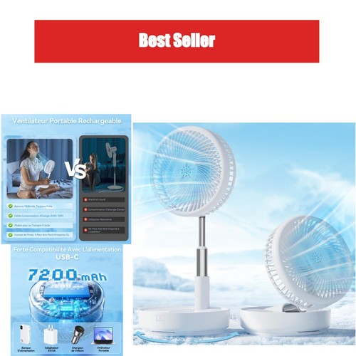 Ventilateur oscillant portable - oscillant,