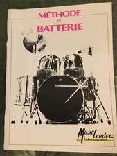 Méthode de batterie partition éditions Music leader