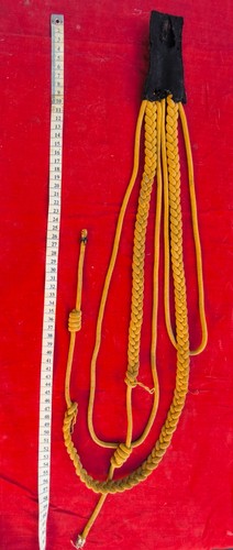 Paire aiguillettes dorées - paire, d'aiguillettes