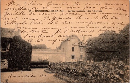 62774 cpa enghien - enghien, bains