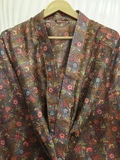 Peignoir Midi En Soie Pure