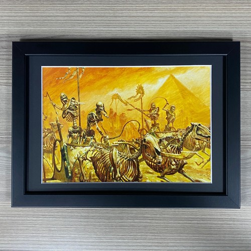 Tomb kings encadré - tomb, art