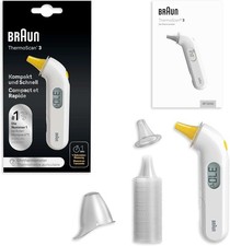 Thermomètre électronique infrarouge Braun ThermoScan3 IRT3030 blanc