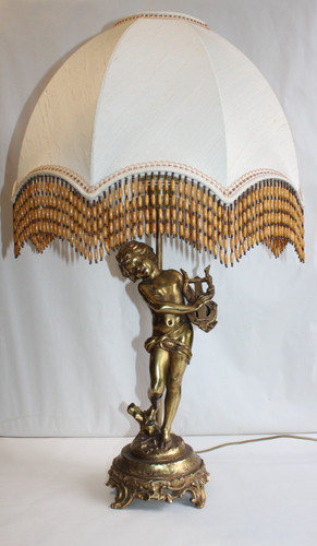 Grande lampe régule doré - régule,
