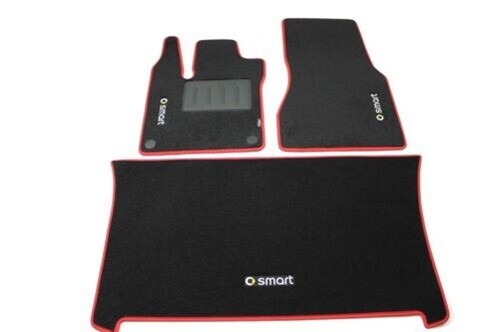 Tapis moquette coffre smart - tapis, +