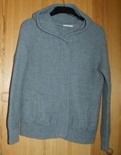 VESTE GILET CAPUCHE marque CAMAIEU Taille S 38 / 40 couleur Gris Manches longues