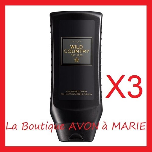Wild country gel shampoing - 3x,