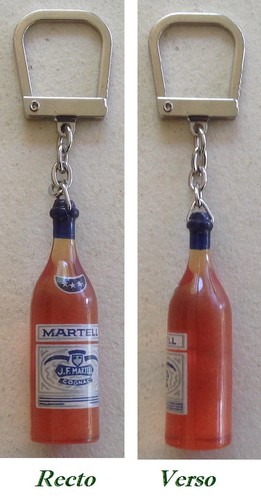Porte clé bourbon bouteille - bourbon,