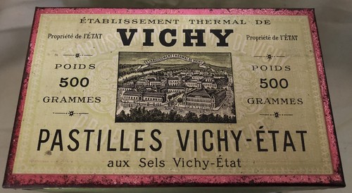 Boîte pastilles vichy - boÎte,