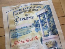  DIPLOME FOIRE EXPOSITION METZ