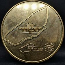 JETON MEDAILLE 34mm CIRCUIT 24