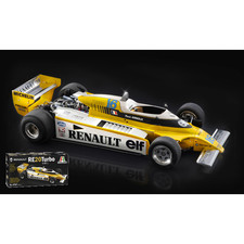 RENAULT RE20 TURBO F1 KIT 1:12 Italeri Kit Auto Nouveau modèle