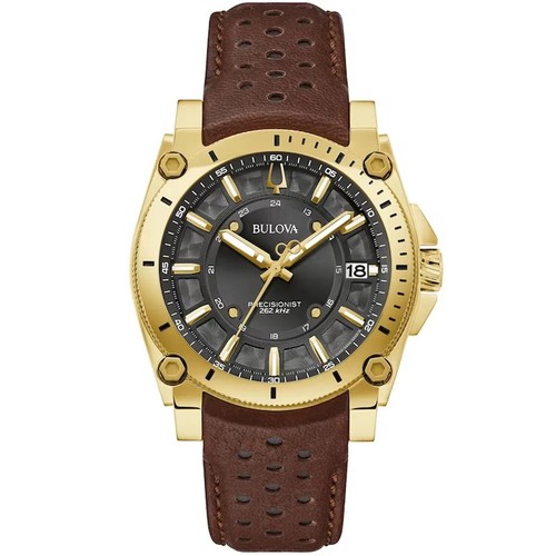 Bulova montre marron - bulova,