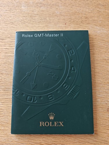 Rolex gmt master operating - rolex, ii