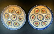 Duo d'assiettes à huitres 25