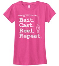 Bait Cast Reel Repeat Girls