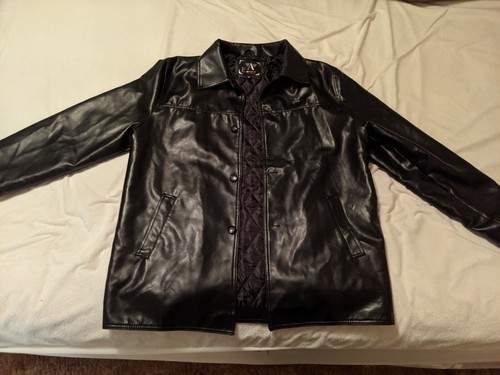 Emporio men leather jacket - men's,