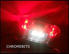 4x 4 LED Arrière Plaque