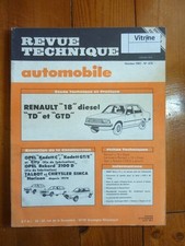 R18 Die Revue Technique Renault Etat - Destock Occas