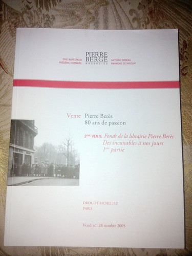 Catalogue pierre berger - pierre,