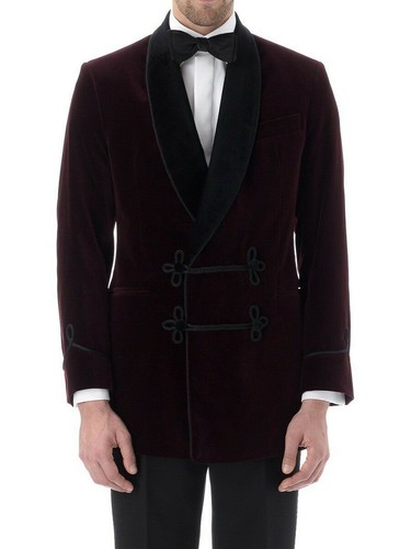 Veste fumée burgundy pour - de,