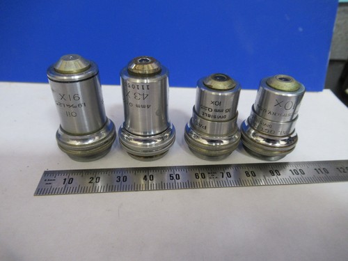 Objectifs microscope lot - objectifs,