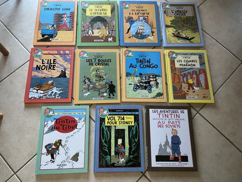 Lot tintin double - 11, bd
