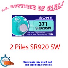 2 PILES Batterie de Montre