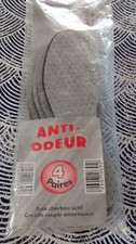 Lot de  4 paires de semelles