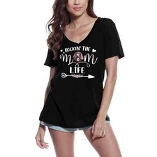 ULTRABASIC Femme Tee-Shirt Col